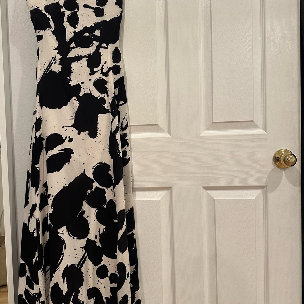 Black and White Dress